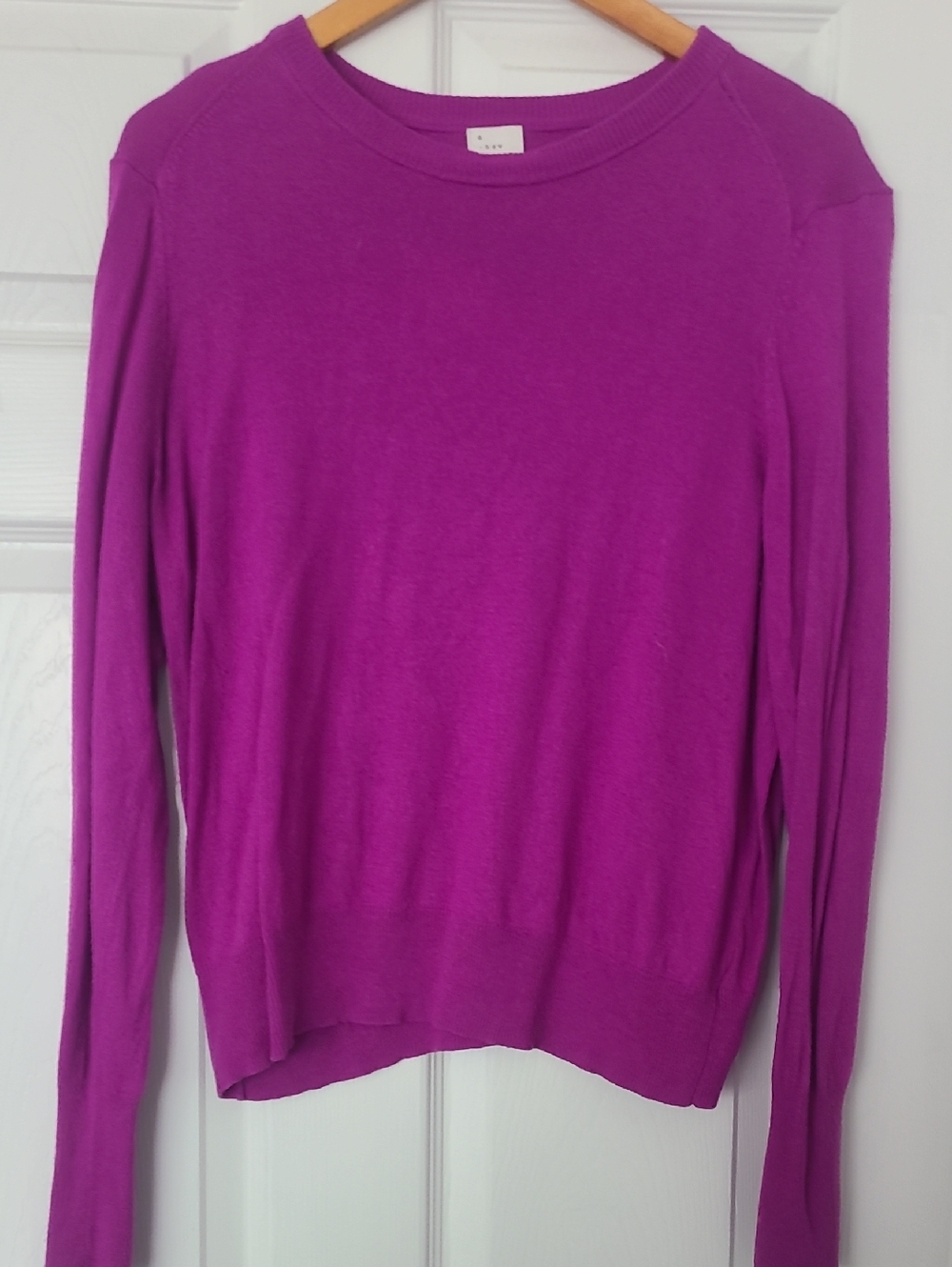 Bright Magenta Crewneck Sweater